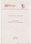 Schuszter György,Dr. Simán István - C programozás Borland C++ 3.11 környezetben