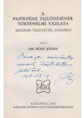 Büky József Dr. - A papírpénz fejlődésének történelmi vázlata (dedikált)