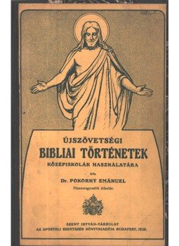Pokorny Emánuel dr. - Újszövetségi bibliai történetek, Budapest 1928 antikvár könyv