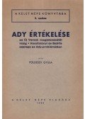 Földessy Gyula - Ady értékelése (dedikált)