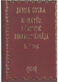 Janka Gyula - Miniatűr könyvek bibliográfiája 5. kötet (minikönyv)