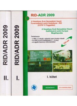 Koronczay László - RID-ADR 2009 I-II. Koronczay László - RID-ADR 2009 I-II., 2009 antikvár könyv