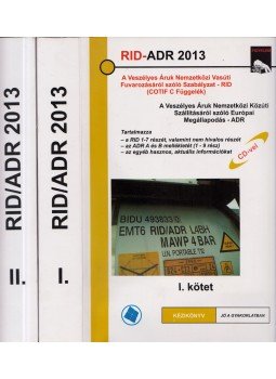 Koronczay László - RID-ADR 2013 I-II. Koronczay László - RID-ADR 2013 I-II., 2012 antikvár könyv