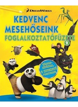  - Kedvenc mesehőseink foglalkoztatófüzete 2., Budapest 2018 antikvár könyv