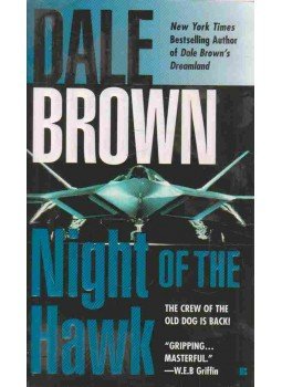 Dale Brown - Night of the Hawk, New York 1993 antikvár könyv