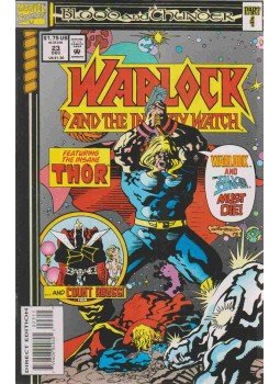 Starlin, Jim, Grindberg, Tom - Warlock and the Infinity Watch Vol. 1. No. 23. Starlin, Jim, Grindberg, Tom - Warlock and the Infinity Watch Vol. 1. No. 23., 1993 antikvár könyv