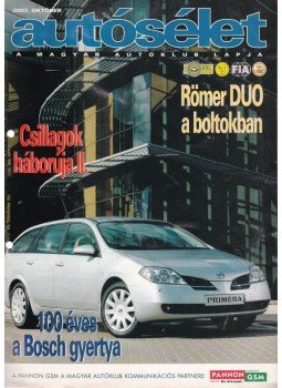 Kováts László - Autósélet 2002. október Kováts László - Autósélet 2002. október, Budapest 2002 antikvár könyv