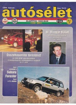 Fehér György - Autósélet 1998. február Fehér György - Autósélet 1998. február, Budapest 1998 antikvár könyv