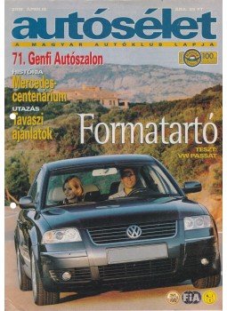 Fehér György - Autósélet 2001. április Fehér György - Autósélet 2001. április, Budapest 2001 antikvár könyv