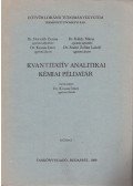 Dr. Szabó Zoltán László,Dr. Krausz Imre,Dr. Horváth Zsuzsa,Dr. Káldy Mária - Kvantitatív analitikai kémiai példatár