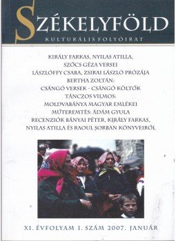 Ferenczes István - Székelyföld 2007. január 1. szám Ferenczes István - Székelyföld 2007. január 1. szám, Csíkszereda 2007 antikvár könyv