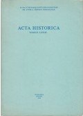 Csatári Dániel - Acta Historica Tomus LXXII.