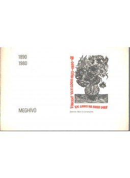  - Meghívó a Van Gogh-dokumentumkiállításra,  1980 antikvár könyv