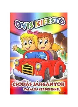  - Ovis kifestő - Csodás járgányok találós kérdésekkel, null 2018 antikvár könyv