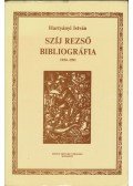 Hartyányi István - Szíj Rezső bibliográfia 1934-1991