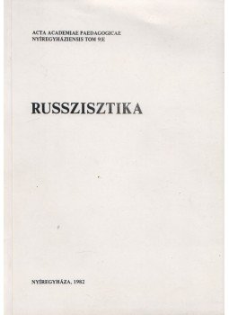 Vécsey Antal - Russzisztika, Nyíregyháza 1982 antikvár könyv