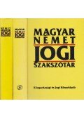 Dr. Karcsay Sándor - Magyar-német; Német-magyar jogi szakszótár
