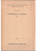 Móricz Ferenc - Numerikus analízis II.