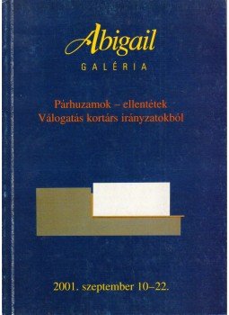  - Párhuzamok - ellentétek,  2001 antikvár könyv