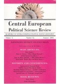 Simon János - Central European Political Science Review vol. 4. no. 12.