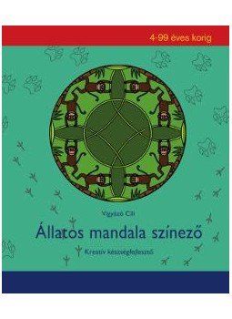 Vigyázó Cili - Állatos mandala színező, null 2018 antikvár könyv