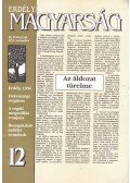 Mátyás B. Ferenc - Erdélyi Magyarság III. évf. 1992. november