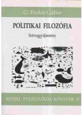 G. Fodor Gábor - Politikai filozófia