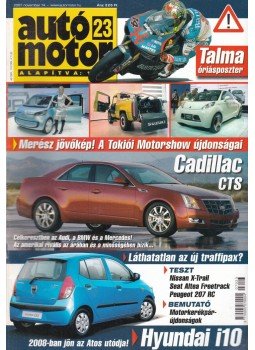 Szabó Róbert - Autó-Motor 2007. november 14. Szabó Róbert - Autó-Motor 2007. november 14., Budapest 2007 antikvár könyv