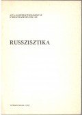 Vécsey Antal - Russzisztika