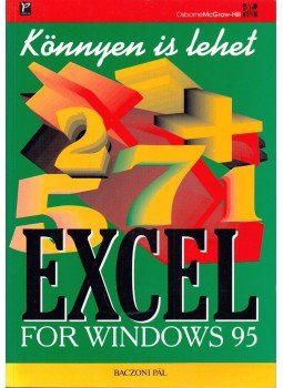 Baczoni Pál - Excel for Windows 95, Budapest 1997 antikvár könyv