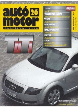 Bessenyey Krisztina, Gajdán Miklós - Autó-Motor 1998. december 29. Bessenyey Krisztina, Gajdán Miklós - Autó-Motor 1998. december 29., Budapest 1998 antikvár könyv
