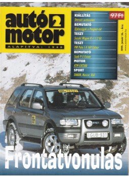 Bessenyey Krisztina, Gajdán Miklós - Autó-Motor 1999. január 26. Bessenyey Krisztina, Gajdán Miklós - Autó-Motor 1999. január 26., Budapest 1999 antikvár könyv