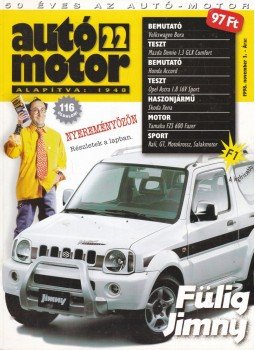 Bessenyey Krisztina, Gajdán Miklós - Autó-Motor 1998. november 3. Bessenyey Krisztina, Gajdán Miklós - Autó-Motor 1998. november 3., Budapest 1998 antikvár könyv