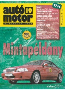 Bessenyey Krisztina, Gajdán Miklós - Autó-Motor 1998. szeptember 22. Bessenyey Krisztina, Gajdán Miklós - Autó-Motor 1998. szeptember 22., Budapest 1998 antikvár könyv