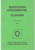 Dima Bálint - Mikológiai közlemények, Cluisiana vol. 51. no. 2. 2012