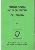 Dima Bálint - Mikológiai közlemények, Cluisiana vol. 52. no. 1-2. 2013