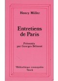 Miller, Henry - Entretiens de Paris