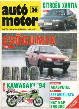 Ocskay Zoltán - Autó-Motor 1993. december 21. Ocskay Zoltán - Autó-Motor 1993. december 21., Budapest 1993 antikvár könyv
