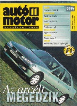 Bessenyey Krisztina, Gajdán Miklós - Autó-Motor 1999. június 1. Bessenyey Krisztina, Gajdán Miklós - Autó-Motor 1999. június 1., Budapest 1999 antikvár könyv