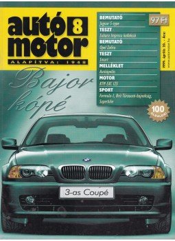Bessenyey Krisztina, Gajdán Miklós - Autó-Motor 1999. április 20. Bessenyey Krisztina, Gajdán Miklós - Autó-Motor 1999. április 20., Budapest 1999 antikvár könyv