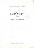Komor Ilona,B. Révész Mária - Latin nyelv I.