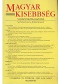 Székely István - Magyar Kisebbség 2002. VII. évfolyam 4. (26.) szám