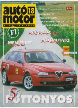 Bessenyey Krisztina, Gajdán Miklós - Autó-Motor 2000. augusztus 29. Bessenyey Krisztina, Gajdán Miklós - Autó-Motor 2000. augusztus 29., Budapest 2000 antikvár könyv