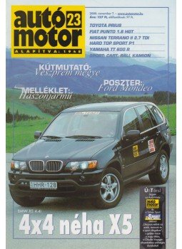 Bessenyey Krisztina, Gajdán Miklós - Autó-Motor 2000. november 7. Bessenyey Krisztina, Gajdán Miklós - Autó-Motor 2000. november 7., Budapest 2000 antikvár könyv