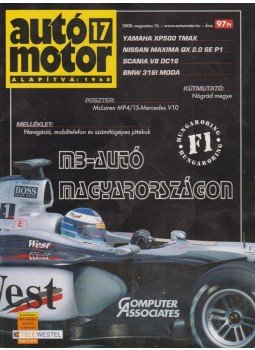 Bessenyey Krisztina, Gajdán Miklós - Autó-Motor 2000. augusztus 15. Bessenyey Krisztina, Gajdán Miklós - Autó-Motor 2000. augusztus 15., Budapest 2000 antikvár könyv
