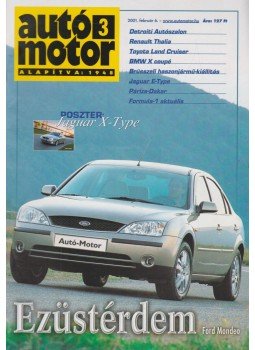 Gajdán Miklós, Szabó Róbert - Autó-Motor 2001. február 6. Gajdán Miklós, Szabó Róbert - Autó-Motor 2001. február 6., Budapest 2001 antikvár könyv