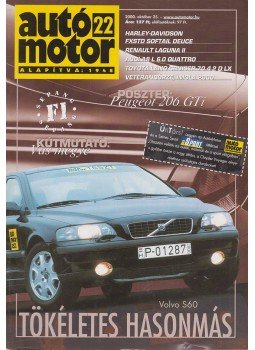 Bessenyey Krisztina, Gajdán Miklós - Autó-Motor 2000. október 25. Bessenyey Krisztina, Gajdán Miklós - Autó-Motor 2000. október 25., Budapest 2000 antikvár könyv