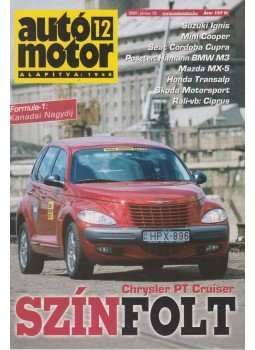 Szabó Róbert - Autó-Motor 2001. június 12. Szabó Róbert - Autó-Motor 2001. június 12., Budapest 2001 antikvár könyv