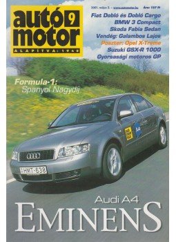 Gajdán Miklós, Szabó Róbert - Autó-Motor 2001. május 2. Gajdán Miklós, Szabó Róbert - Autó-Motor 2001. május 2., Budapest 2001 antikvár könyv