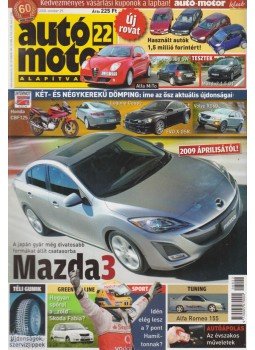 Szabó Róbert - Autó-Motor 2008. október 29. Szabó Róbert - Autó-Motor 2008. október 29., Budapest 2008 antikvár könyv